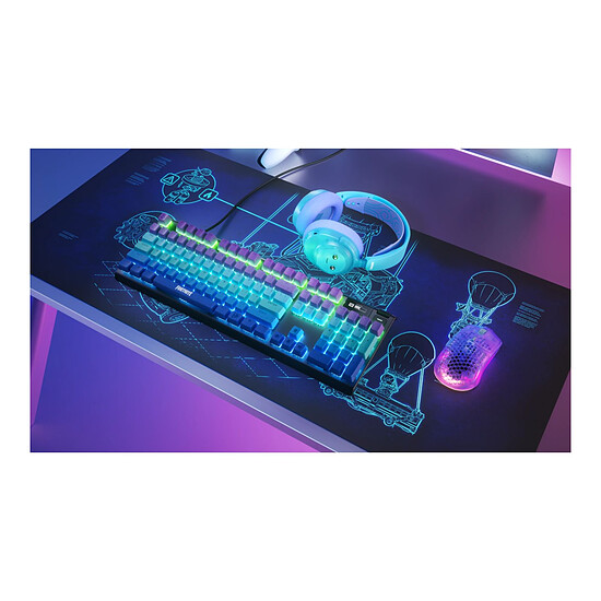 Tapis de souris SteelSeries QcK XXL - Fortnite Battle Bus - Autre vue