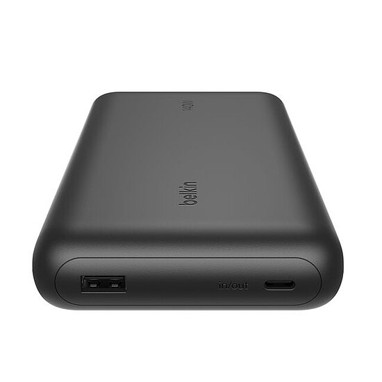 Batterie et powerbank Belkin Batterie de secours USB-C 25K en 140W pour PC avec cable USBC intégré - Noir - Autre vue