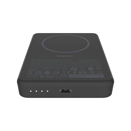 Batterie et powerbank Belkin BoostCharge Batterie Externe Magnétique 10K - Noir - Autre vue