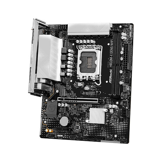 Carte mère ASRock H810M-X Gen5 WiFi - Autre vue