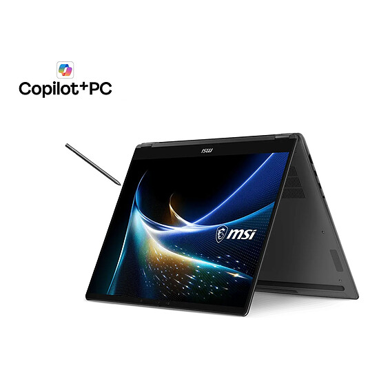 PC portable MSI Prestige N16 Flip AI+ C1XMT-002FR PC NVIDIA RTX Spark N1X - Autre vue
