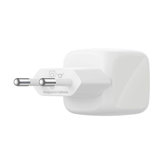Chargeur Belkin BoostCharge Chargeur Secteur USB-C Compact 30W - Blanc - Autre vue