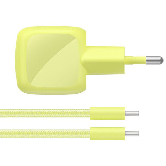 Chargeur Belkin BoostCharge Chargeur Secteur USB-C Compact 30W - Vert - Autre vue