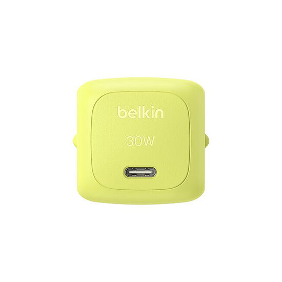 Chargeur Belkin BoostCharge Chargeur Secteur USB-C Compact 30W - Vert - Autre vue