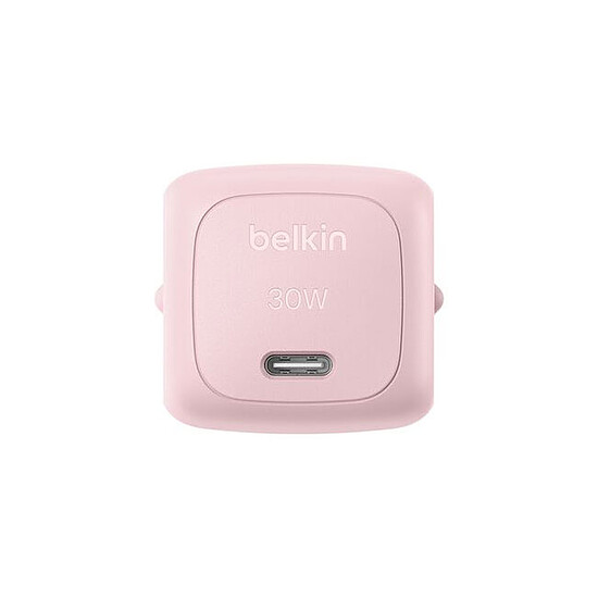 Chargeur Belkin BoostCharge Chargeur Secteur USB-C Compact 30W - Rose - Autre vue