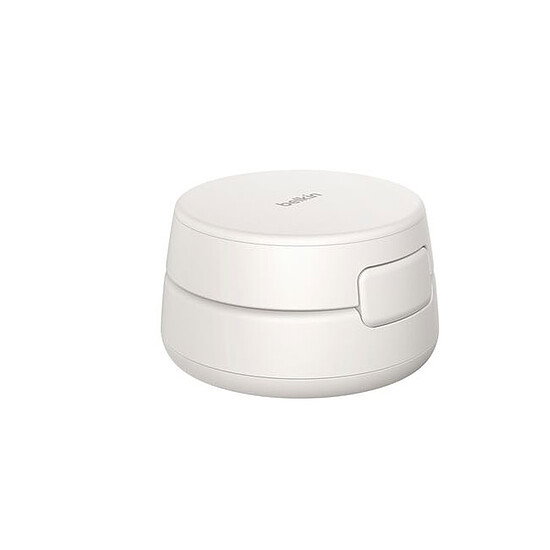 Chargeur Belkin UltraCharge Pro Chargeur 2-en-1 Aimanté et Pliable 25W Qi2 - Beige Clair - Autre vue