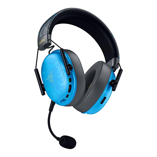 Casque micro Razer Blackshark v3 X HyperSpeed - Pokemon Lucario Edition - Autre vue