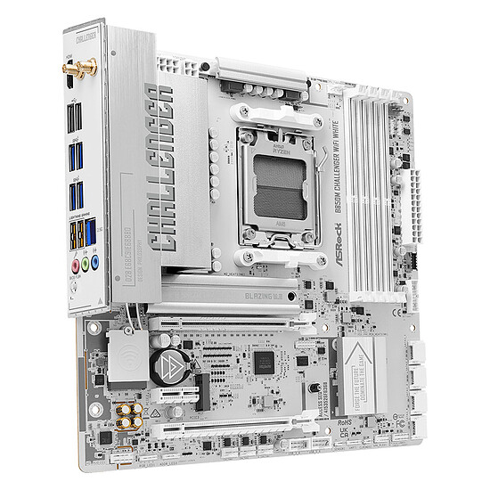 Carte mère ASRock B850M Challenger WiFi Blanc - Autre vue
