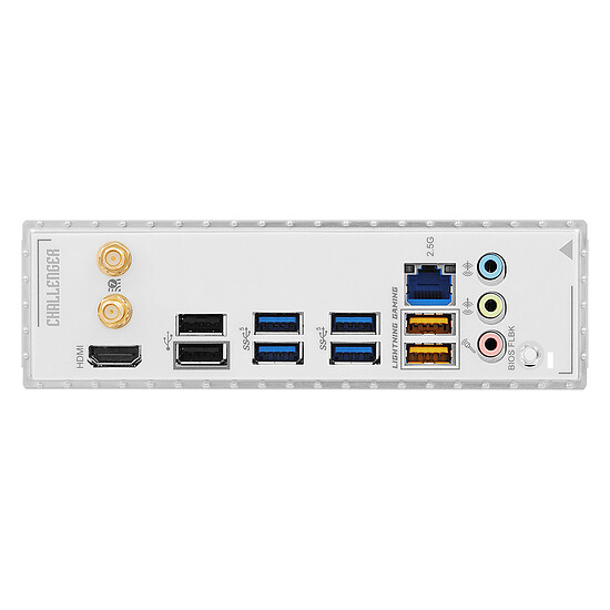 Carte mère ASRock B850M Challenger WiFi Blanc - Autre vue