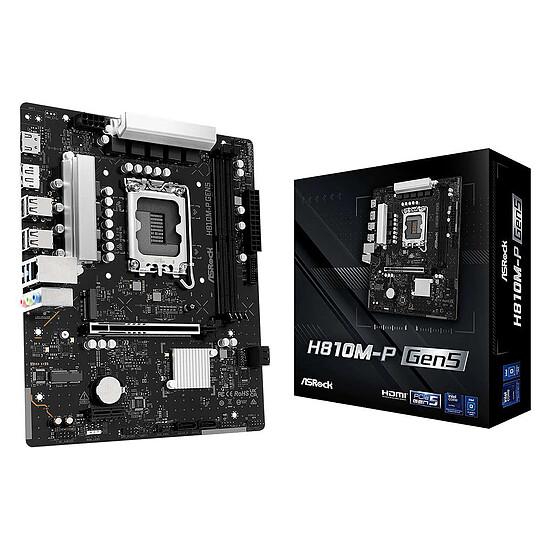 Carte mère ASRock H810M-P - Autre vue