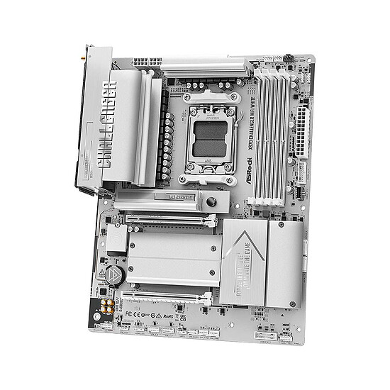 Carte mère ASRock X870 Challenger WiFi Blanc - Autre vue
