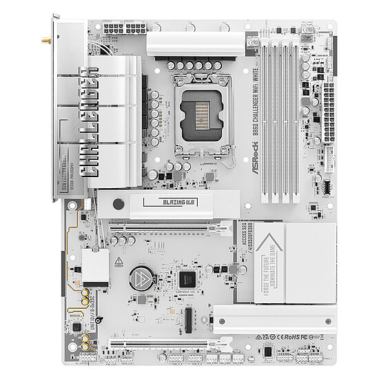 Carte mère ASRock B860 Challenger WiFi Blanc - Autre vue