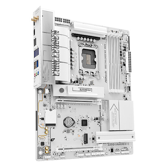 Carte mère ASRock B860 Challenger WiFi Blanc - Autre vue