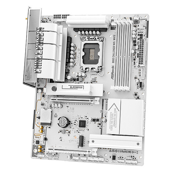 Carte mère ASRock B860 Challenger WiFi Blanc - Autre vue