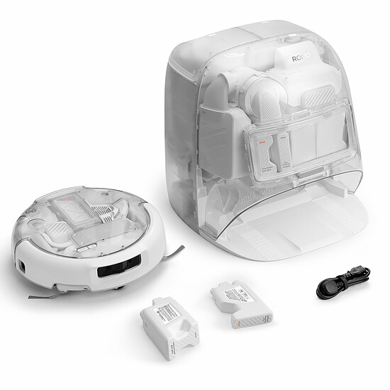 Robot et aspirateur DJI Romo P2 Clean More Combo (Version Réservoir à Eau) - Autre vue