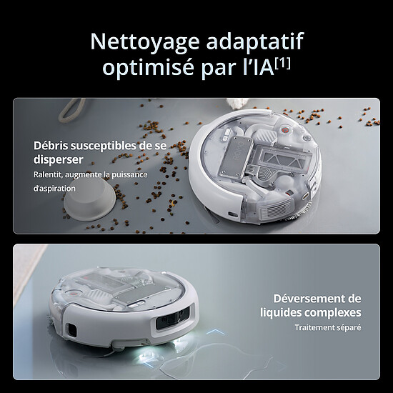 Robot et aspirateur DJI Romo P2 Clean More Combo (Version Réservoir à Eau) - Autre vue