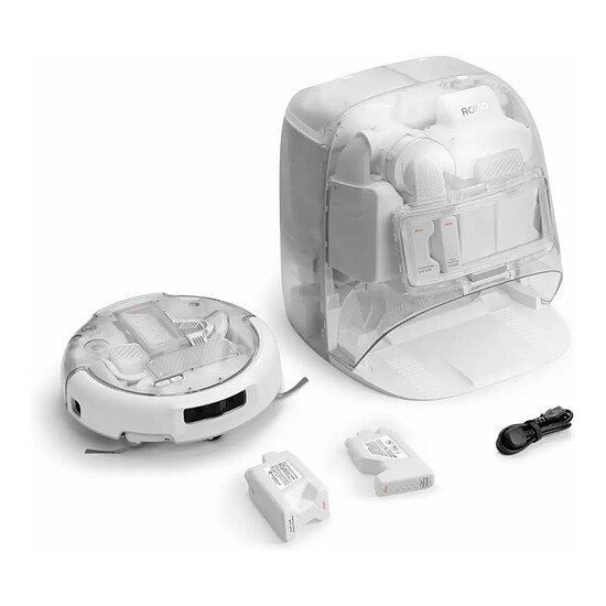 Robot et aspirateur DJI Romo P2 Clean More Combo (Version Réservoir à Eau) - Autre vue