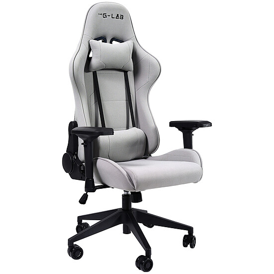 Fauteuil gamer The G-Lab K-Seat Platinium EX - Gris - Autre vue