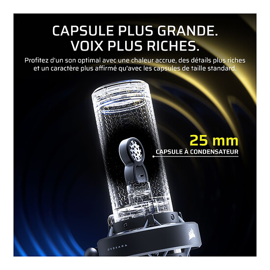 Microphone Corsair Voxara - Noir - Autre vue