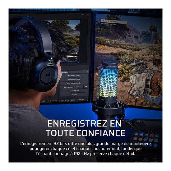 Microphone Corsair Voxara - Noir - Autre vue