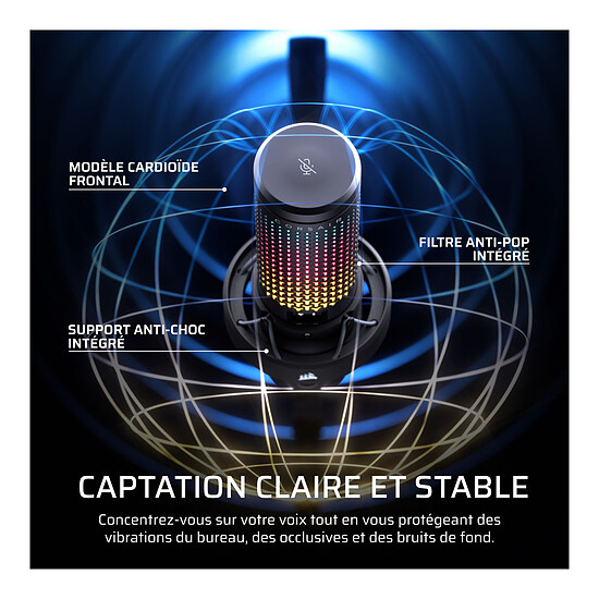 Microphone Corsair Voxara - Noir - Autre vue