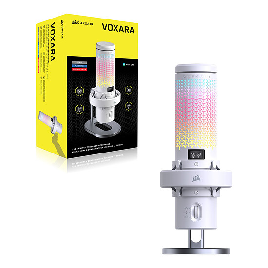 Microphone Corsair Voxara - Blanc - Autre vue