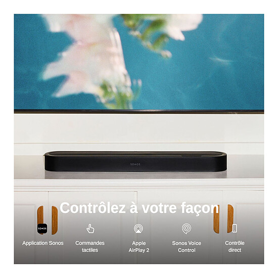 Barre de son SONOS Beam Ultra Noir - Autre vue