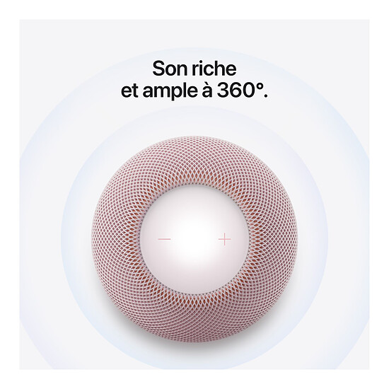 Enceinte sans fil Apple HomePod Mini 2 Blanc - Enceinte connectée  - Autre vue
