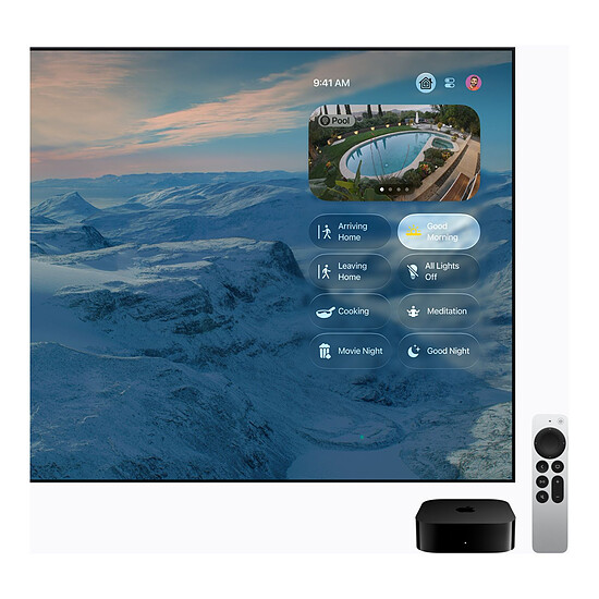 Box TV multimédia Apple TV 4K 128 Go Wi-Fi + Ethernet (2026) - Autre vue