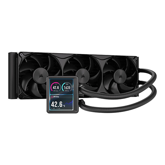 Watercooling AIO Corsair Nautilus II 360 RS LCD Noir - Autre vue