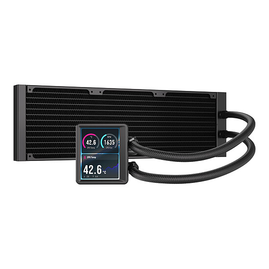 Watercooling AIO Corsair Nautilus II 360 RS LCD Noir - Autre vue