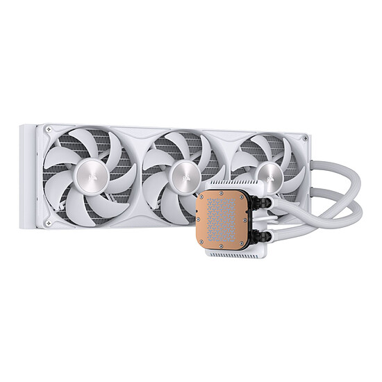 Watercooling AIO Corsair Nautilus II 360 RS LCD Blanc - Autre vue