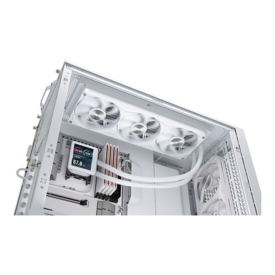 Watercooling AIO Corsair Nautilus II 360 RS LCD Blanc - Autre vue