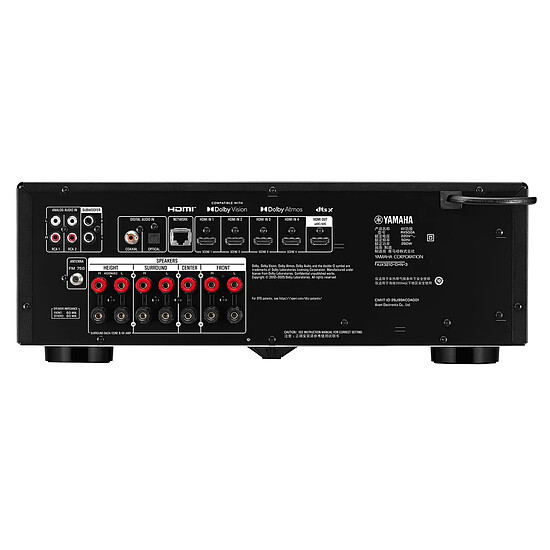 Ampli Home-Cinéma Yamaha RX500A Noir - Autre vue
