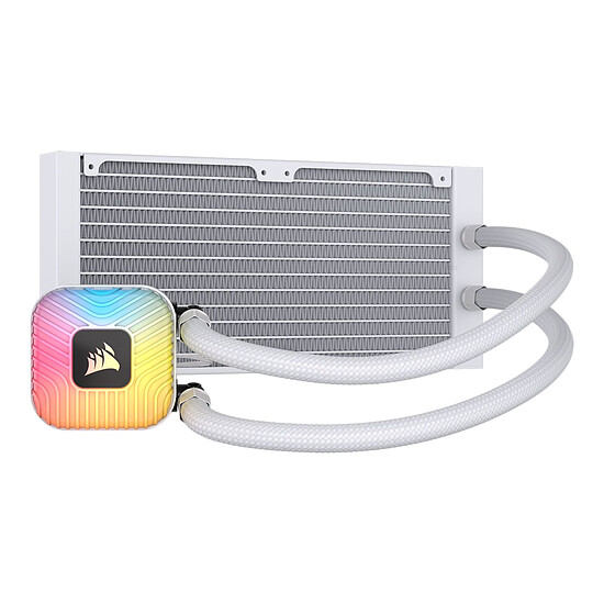 Watercooling AIO Corsair Nautilus II 240 RS ARGB Blanc - Autre vue