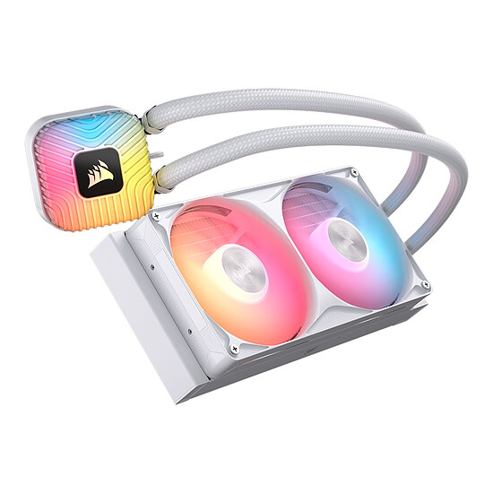 Watercooling AIO Corsair Nautilus II 240 RS ARGB Blanc - Autre vue