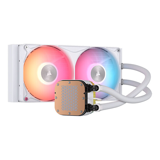 Watercooling AIO Corsair Nautilus II 240 RS ARGB Blanc - Autre vue