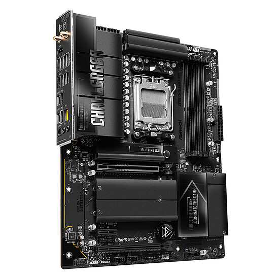 Carte mère ASRock X870E Challenger WiFi Noir - Autre vue