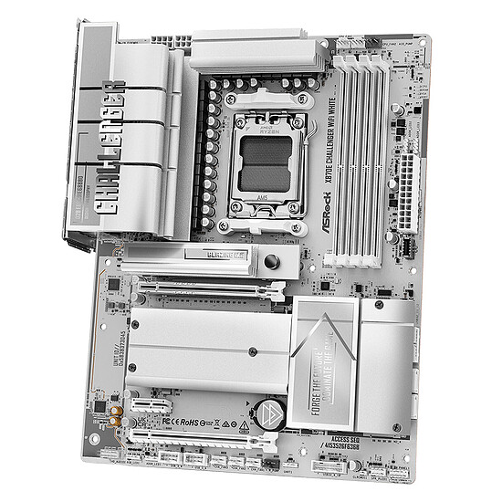 Carte mère ASRock X870E Challenger WiFi Blanc - Autre vue