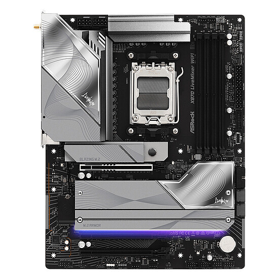 Carte mère ASRock X870 LiveMixer WiFi - Autre vue