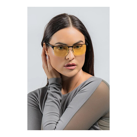 Lunettes polarisantes anti-fatigue GUNNAR Echo (Amber 0.2) - Autre vue