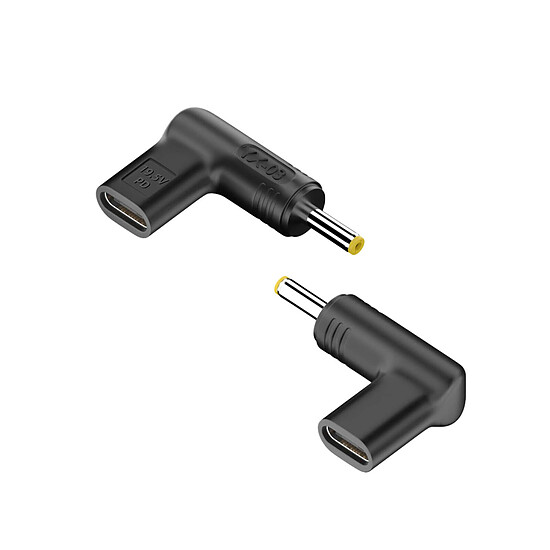 Chargeur PC portable INOVU - INART10 - Adaptateur de charge USB-C avec câble 100W - Jack 4.0 x 1.7mm - Autre vue