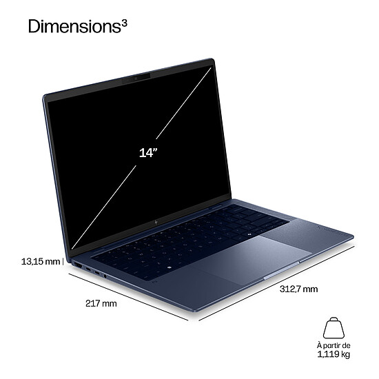 PC portable HP EliteBook 6 G2i 14 (DM8Y1ET) - Autre vue