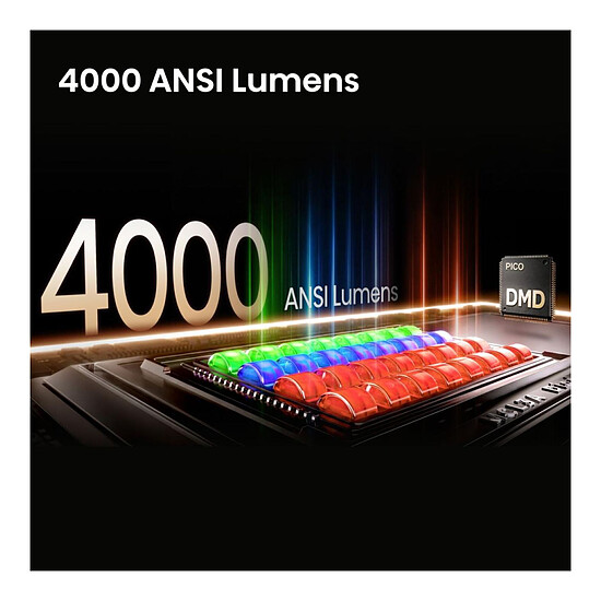 Vidéoprojecteur Hisense C3 Ultra - DLP Triple Laser RGB UHD 4K - 4000 Lumens - Autre vue