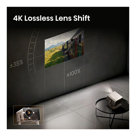 Vidéoprojecteur Hisense C3 Ultra - DLP Triple Laser RGB UHD 4K - 4000 Lumens - Autre vue