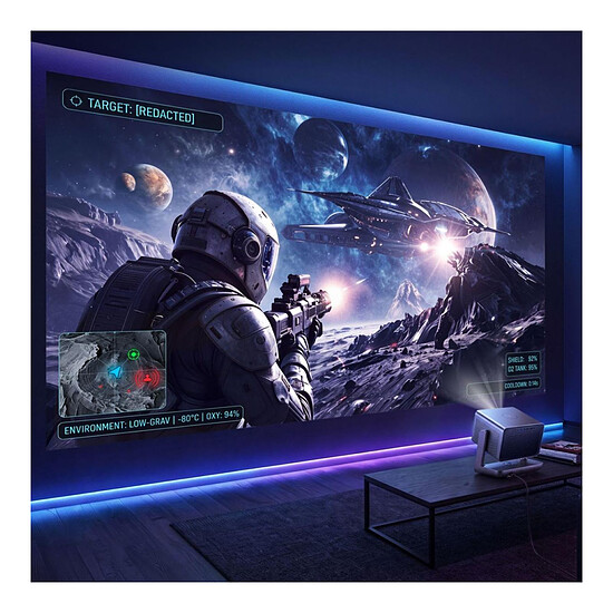 Vidéoprojecteur Hisense C3 Pro - DLP Triple Laser RGB UHD 4K - 3000 Lumens - Autre vue