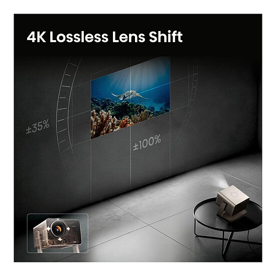Vidéoprojecteur Hisense C3 Pro - DLP Triple Laser RGB UHD 4K - 3000 Lumens - Autre vue