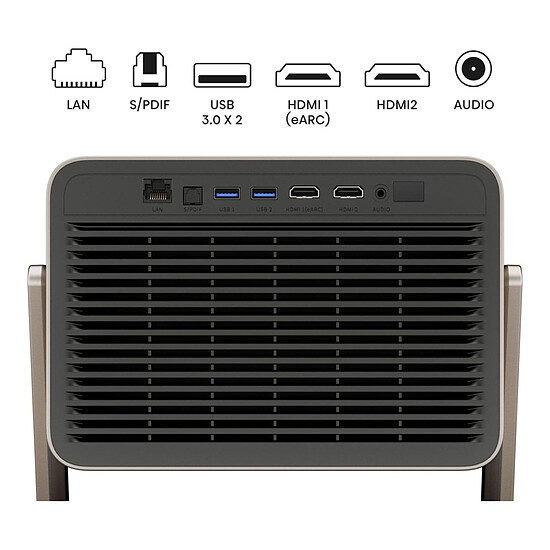 Vidéoprojecteur Hisense C3 Pro - DLP Triple Laser RGB UHD 4K - 3000 Lumens - Autre vue