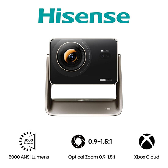 Vidéoprojecteur Hisense C3 Pro - DLP Triple Laser RGB UHD 4K - 3000 Lumens - Autre vue