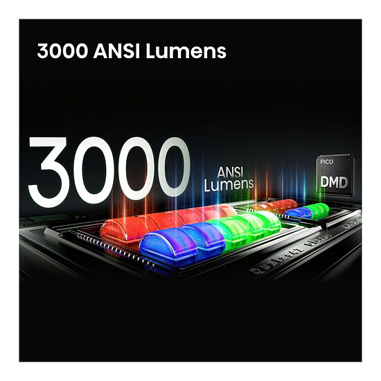 Vidéoprojecteur Hisense C3 Pro - DLP Triple Laser RGB UHD 4K - 3000 Lumens - Autre vue